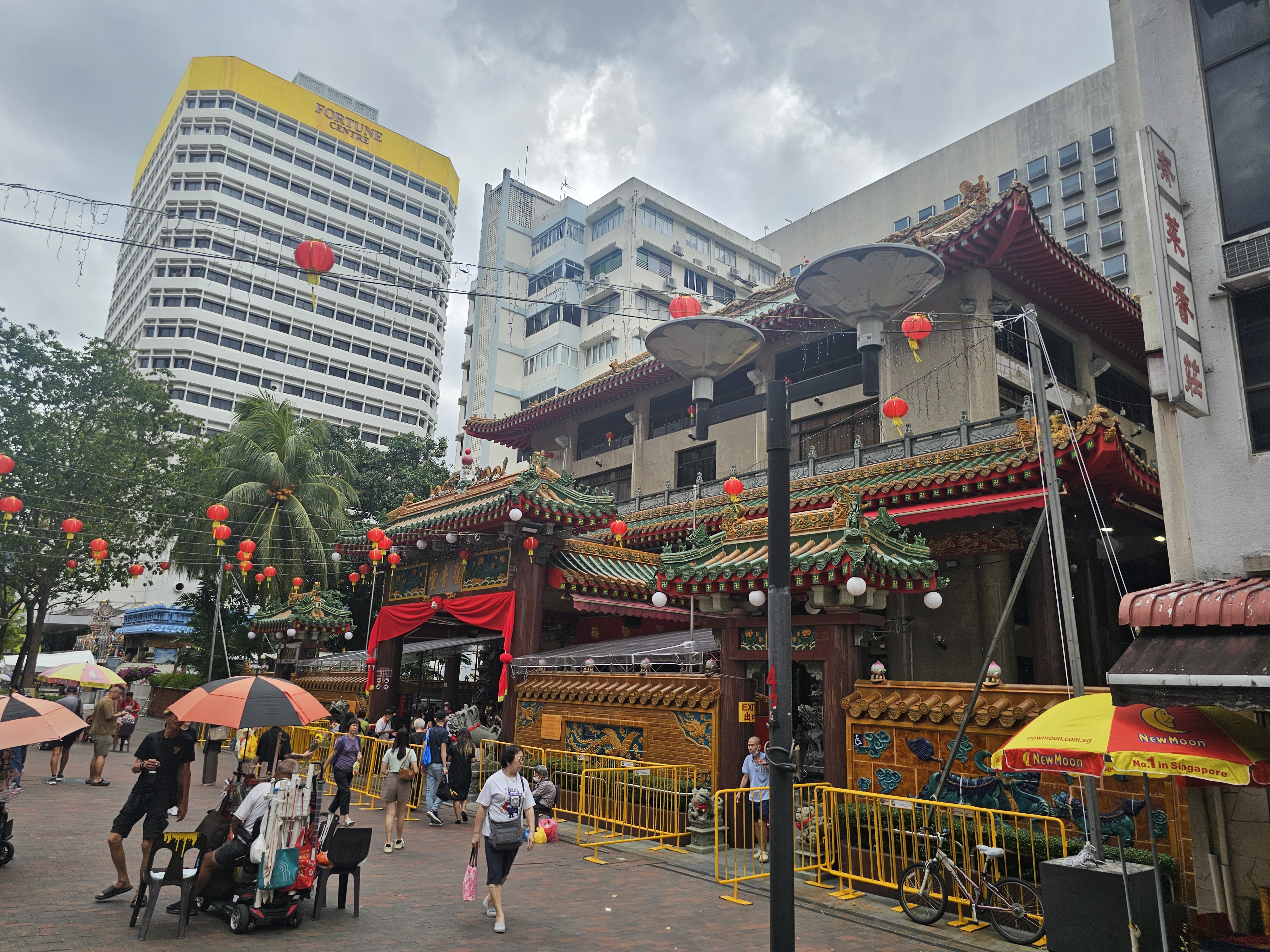 Field recording session at a Bugis Buddhist temple